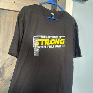 Funny Lefty Adult T-Shirt